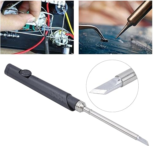 Miniatura 5 de 65W 1224V Soldador eléctrico SH72 con cabezal K Accesorio de soldadura Tipo lápiz Kit de herramientas de soldadura Temperatura ajustable 428.0-752.0