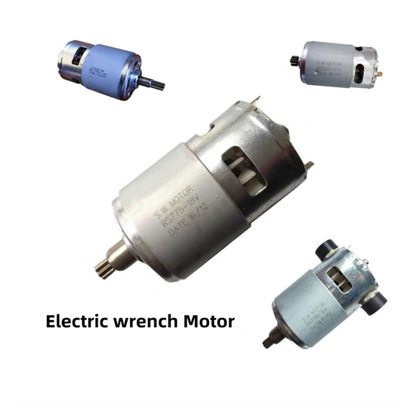 Motore Elettrico RS-775WC-7517 DC 12V-18V 16000RPM &ndash; Alta Coppia Per Trapano