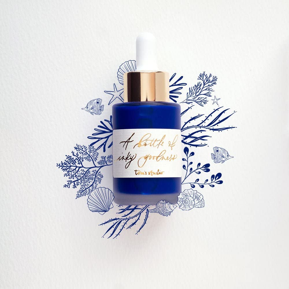 Tom’s Studio Calligraphy Ink, Ultra Marine, 30 ml
