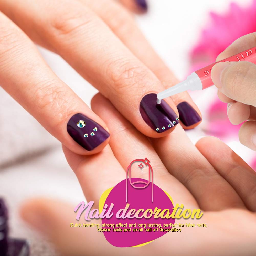 30 Pcs Nail Tip Glue