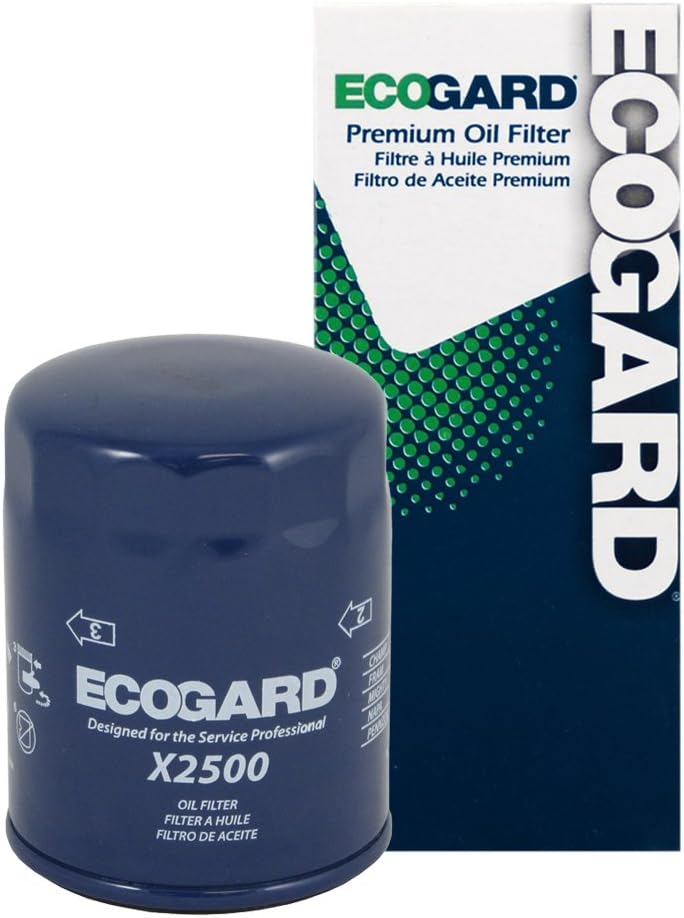 Ecogard X2500 Oil Filter, Oil Filters & Accessories Amazon Canada
