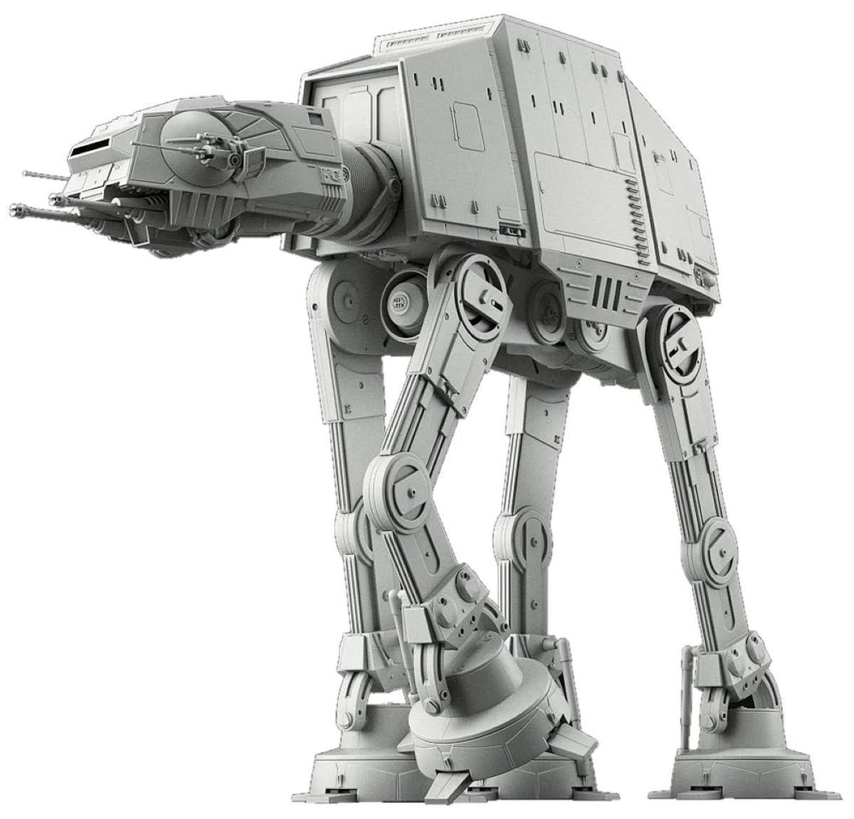 BANDAI SPIRITS BAN214476 Bandai Hobby 1/144 at-at Walker Star Wars, Multi-Colored, 8 Inches