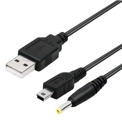 Miniatura 2 de ANYQOO Cable USB original de datos y alimentación para Sony PSP 1000, 2000, 3000