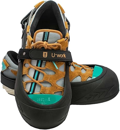 Miniatura 7 de Cubrezapatos de seguridad Gorras de punta de acero, Cubiertas de zapatos de aleación de aluminio de titanio, Cubiertas de punta de acero, Correas