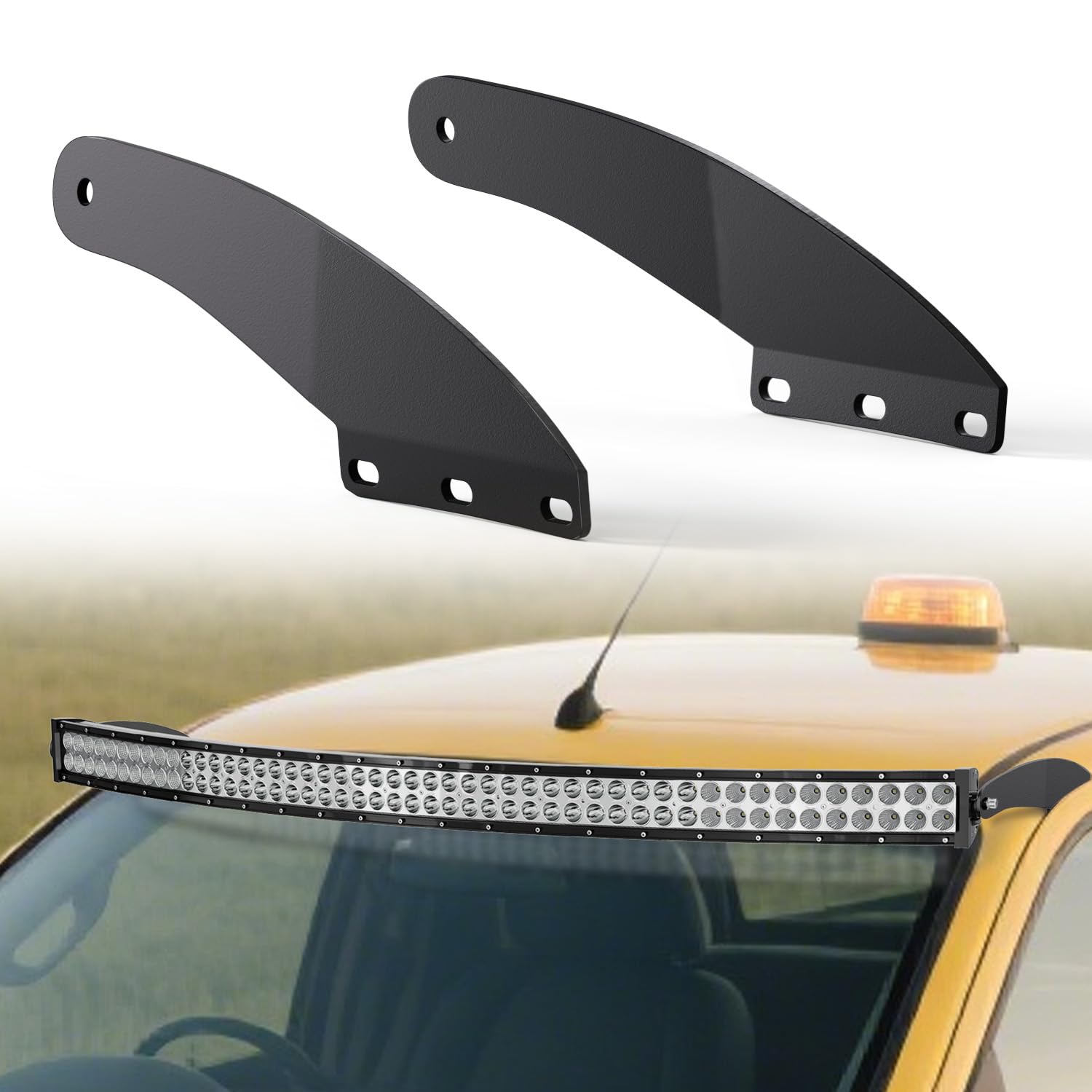 Nilight 50 Inch Curved Light Bar Bracket for Ford Ranger 1993-2011 Pickup