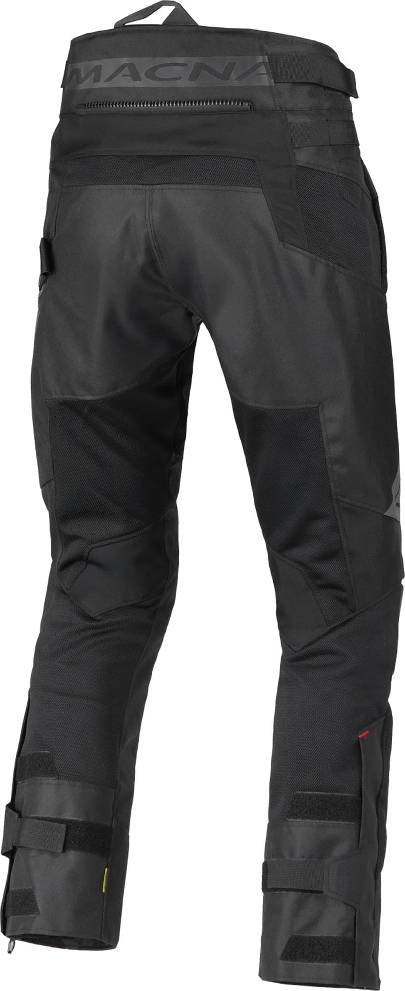 Macna Qargon Damskie motocyklowe spodnie tekstylne, czarny, Short 2XL