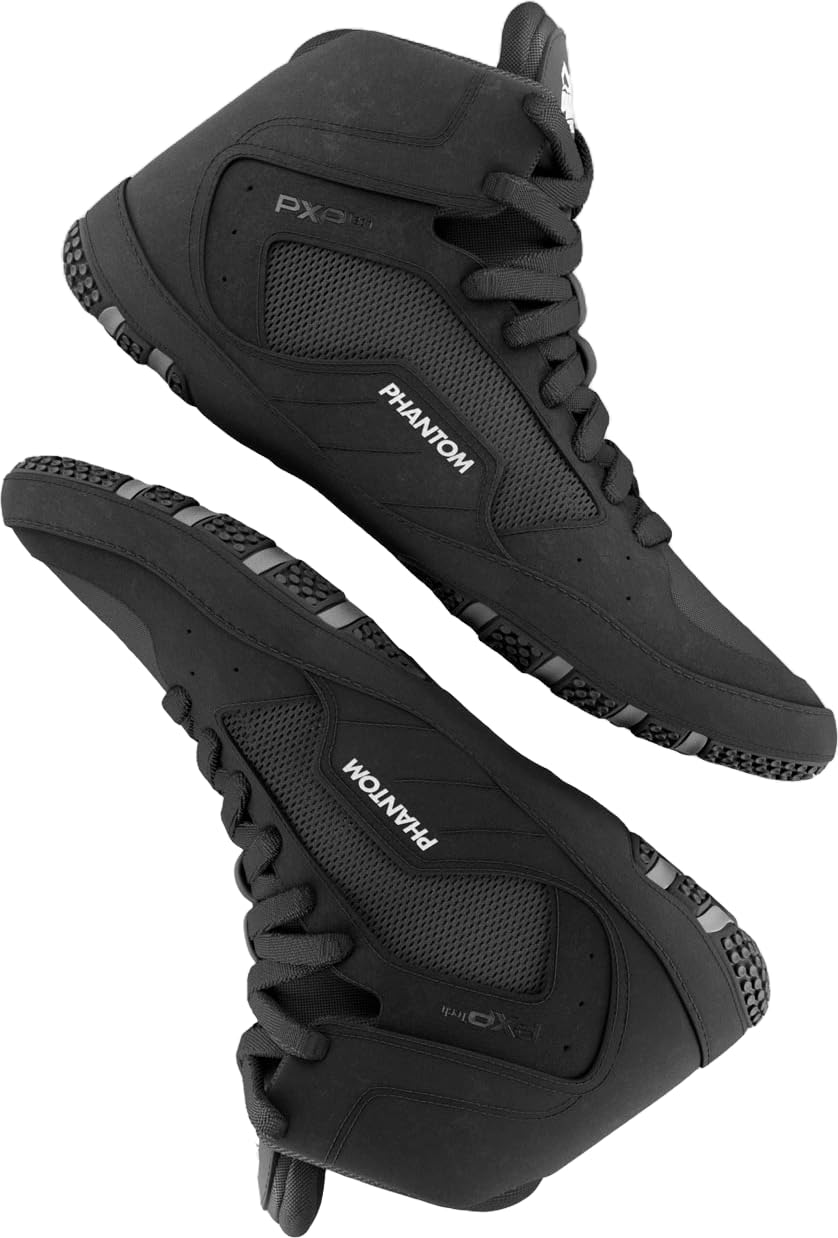 Phantom Athletics Tactic Ringerschuhe - Kampfsport-Schuhe für Ringen, Wrestling und MMA - Kinder & Erwachsene