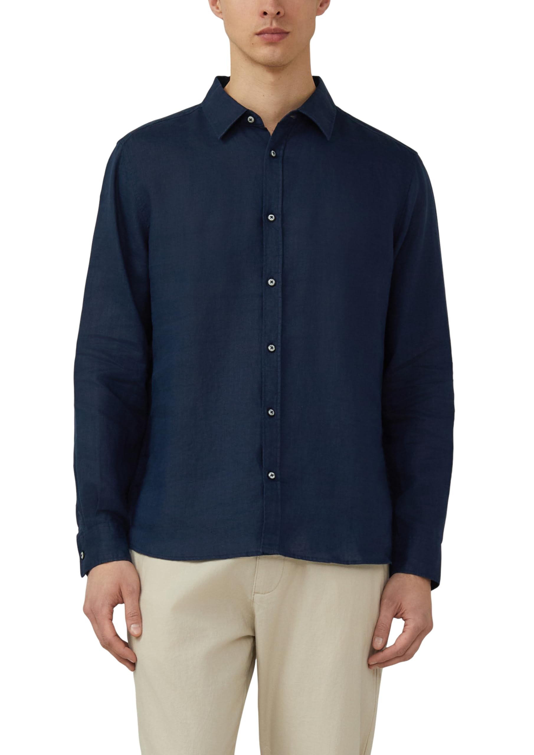 s.Oliver Herren 2176491 Hemd Langarm, Regular Fit (1er Pack)