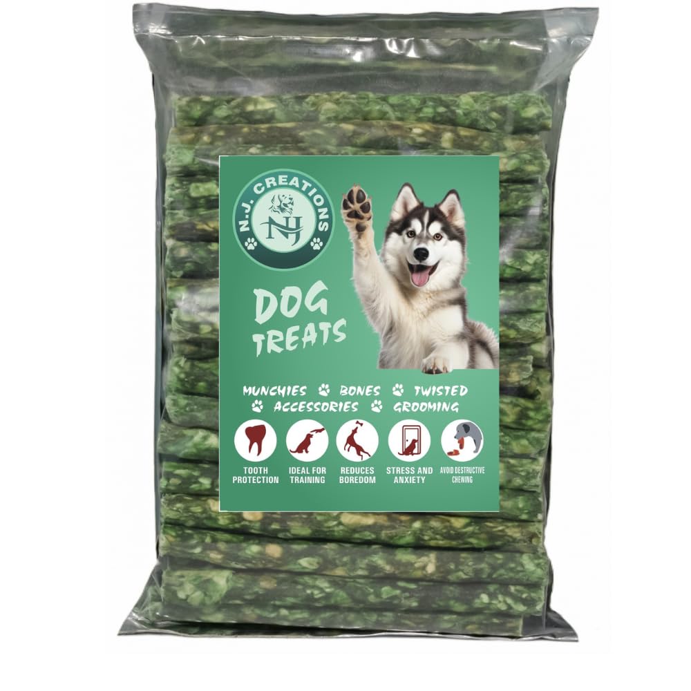 N.J. Creations Dog Chew Vegetable Flavor Chew Sticks Munchy Treat Snacks for All Breed Dogs (1 KG) (B09HXSDQCK) Amazon Price History, Amazon Price Tracker