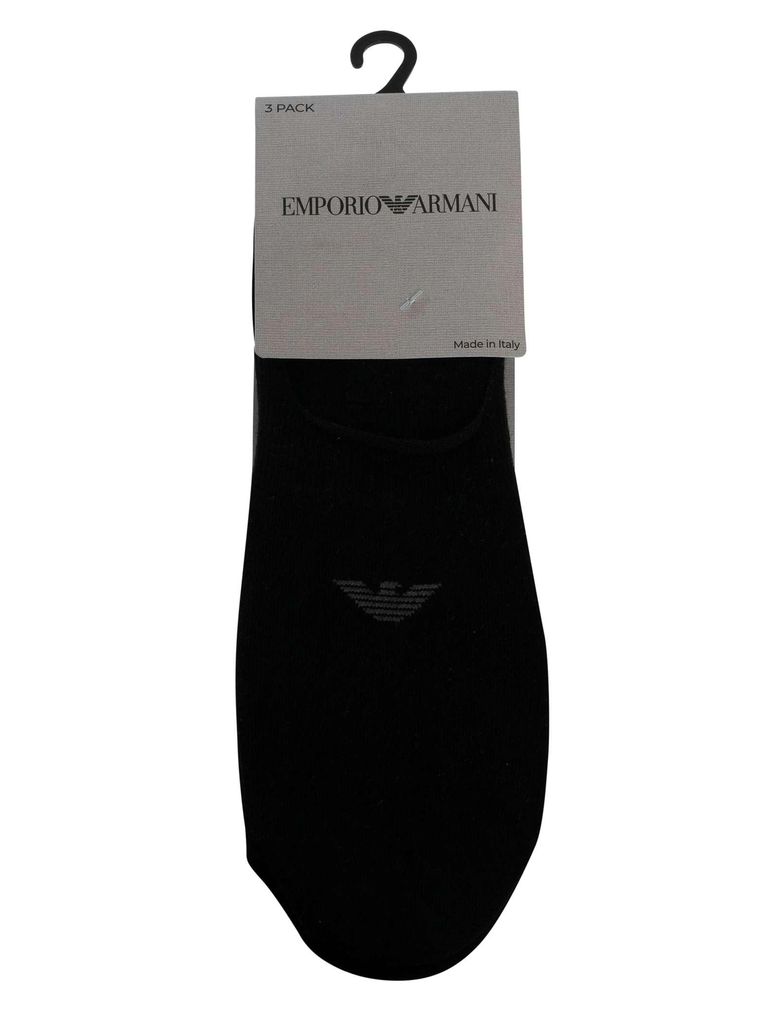 Emporio Armani Skarpety 3-pak Mężczyźni Casual Cotton 3-pack Footie Socks