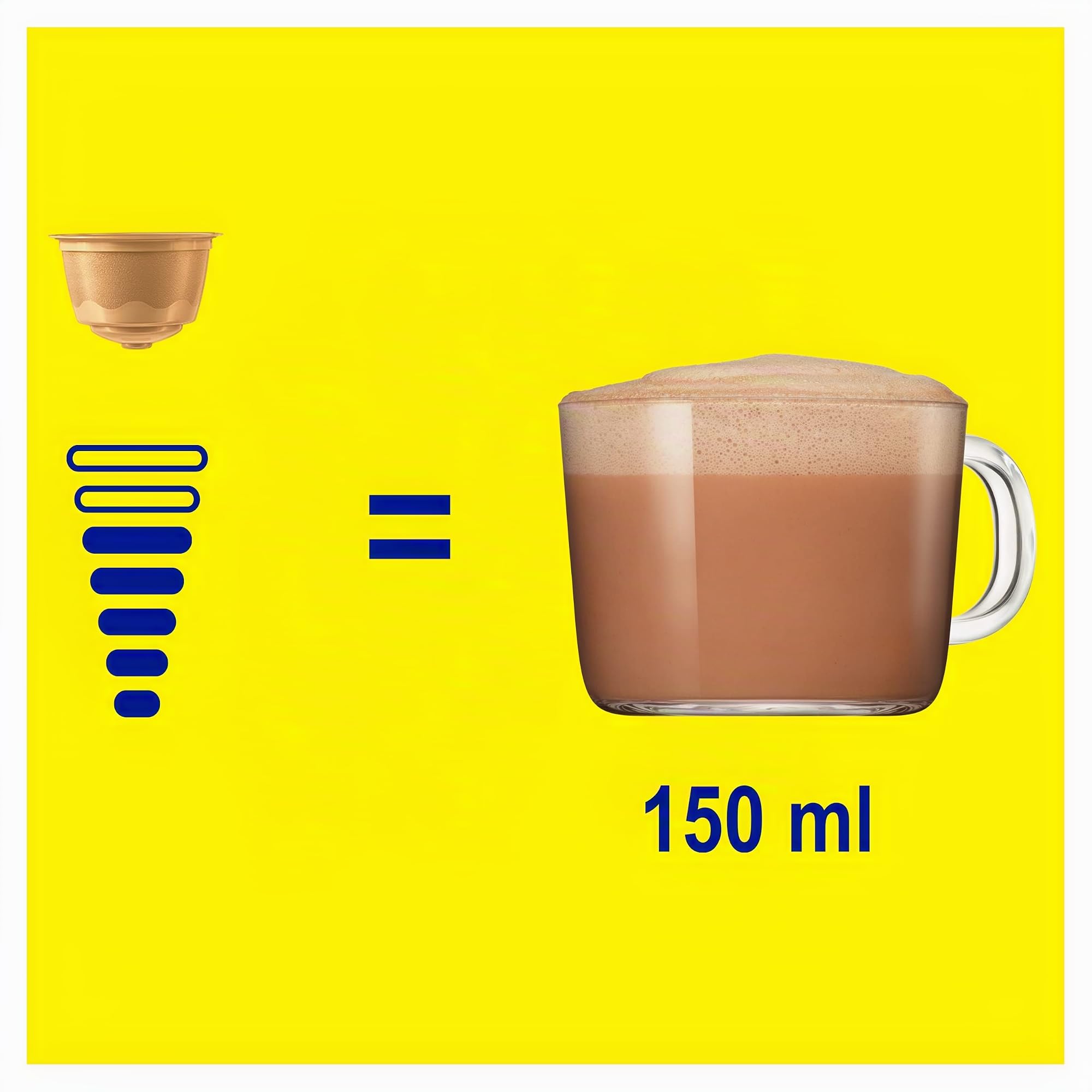 Dolce Gusto NESCAFÉ Café con Leche - x3 pack de 30 cápsulas - Total: 90 cápsulas & Dolce Gusto NESCAFÉ NESQUIK- x3 pack de 16 cápsulas - Total: 48 cápsulas