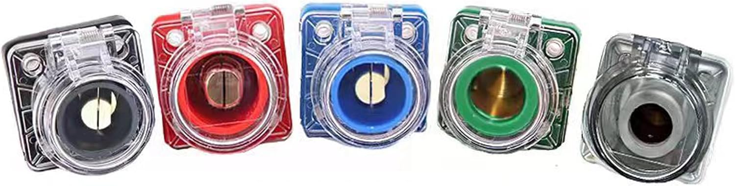 JUNMAN 400A Camlock Power Sockets 5 Color 5 Male and 5 Female for Power Distro - Image 2