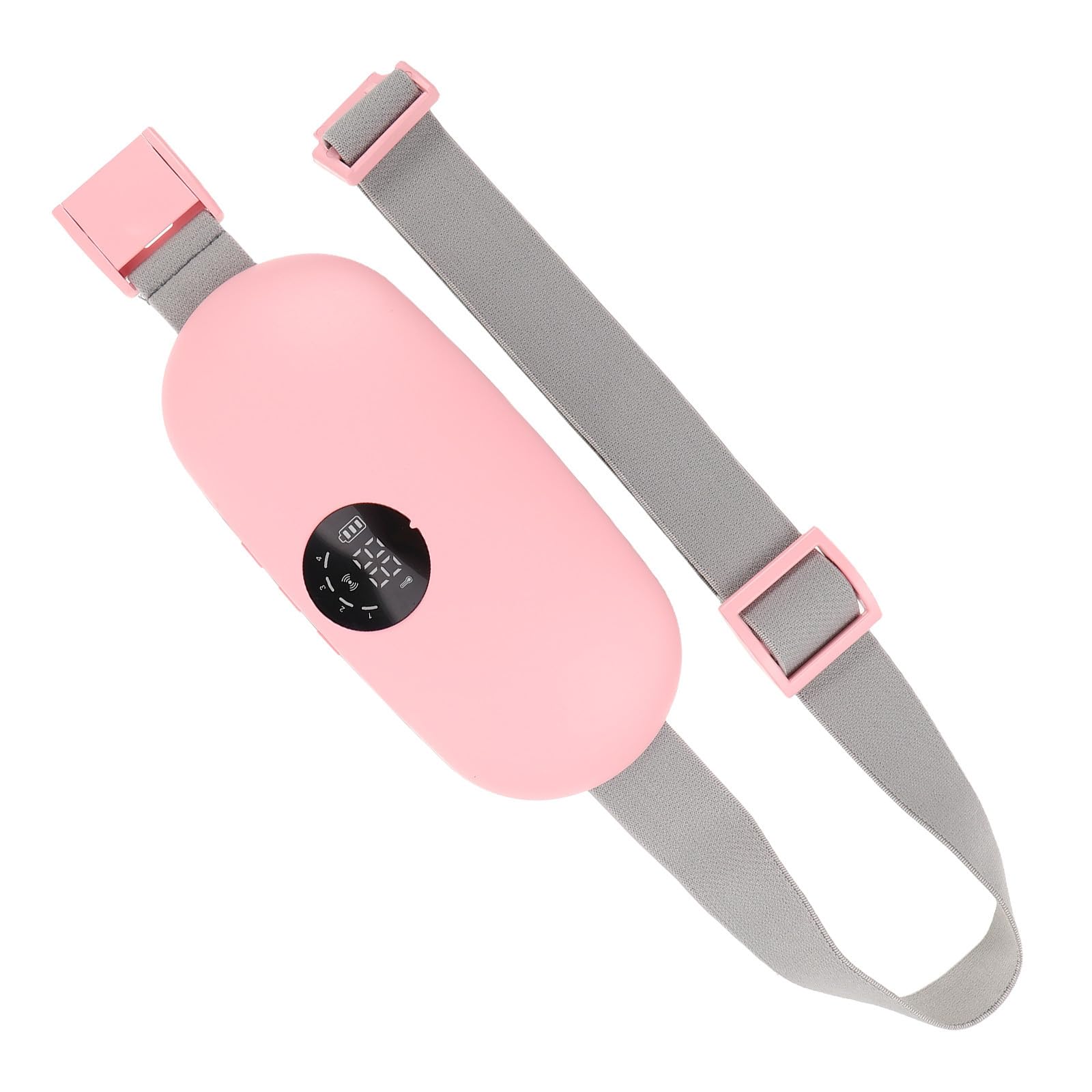Almohadilla Térmica Recargable Abdominal 2000mah Rosa con Calor