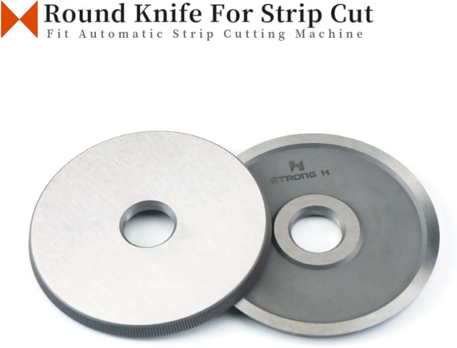 Blooy - LU911B-B1 Upper and Lower Round Knife For Dino LU-911B, LU-922, LU-933, CF-911 Rib Cutter Strip Cutting Machine Blade