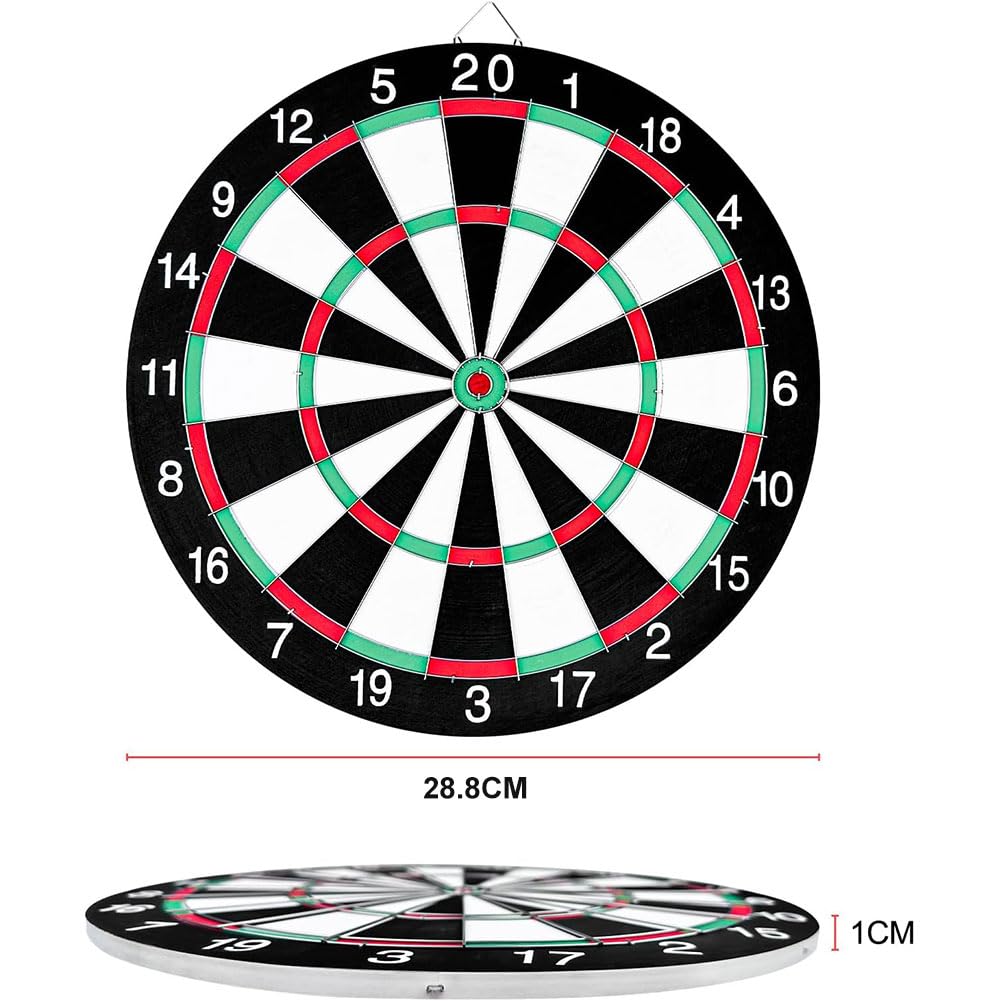 Bersaglio Freccette Classico Bersaglio con 4 Freccette Professionali