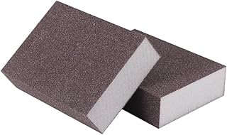 Angoily 4pcs Sponge Grinding Block Emery Cloth Sandpaper Blocks Abrasive Sanding Block Coarse Cleaning Emery Papers Simple Emery Papers Home Emery Papers Dry Sandpaper Coffee Furniture Wet