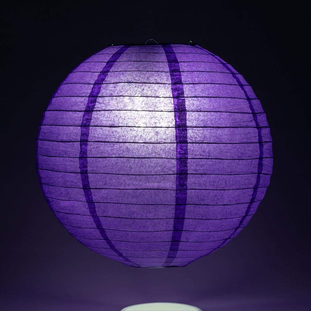 Elegant Blue & Gold Ramadan Paper Lanterns - 8