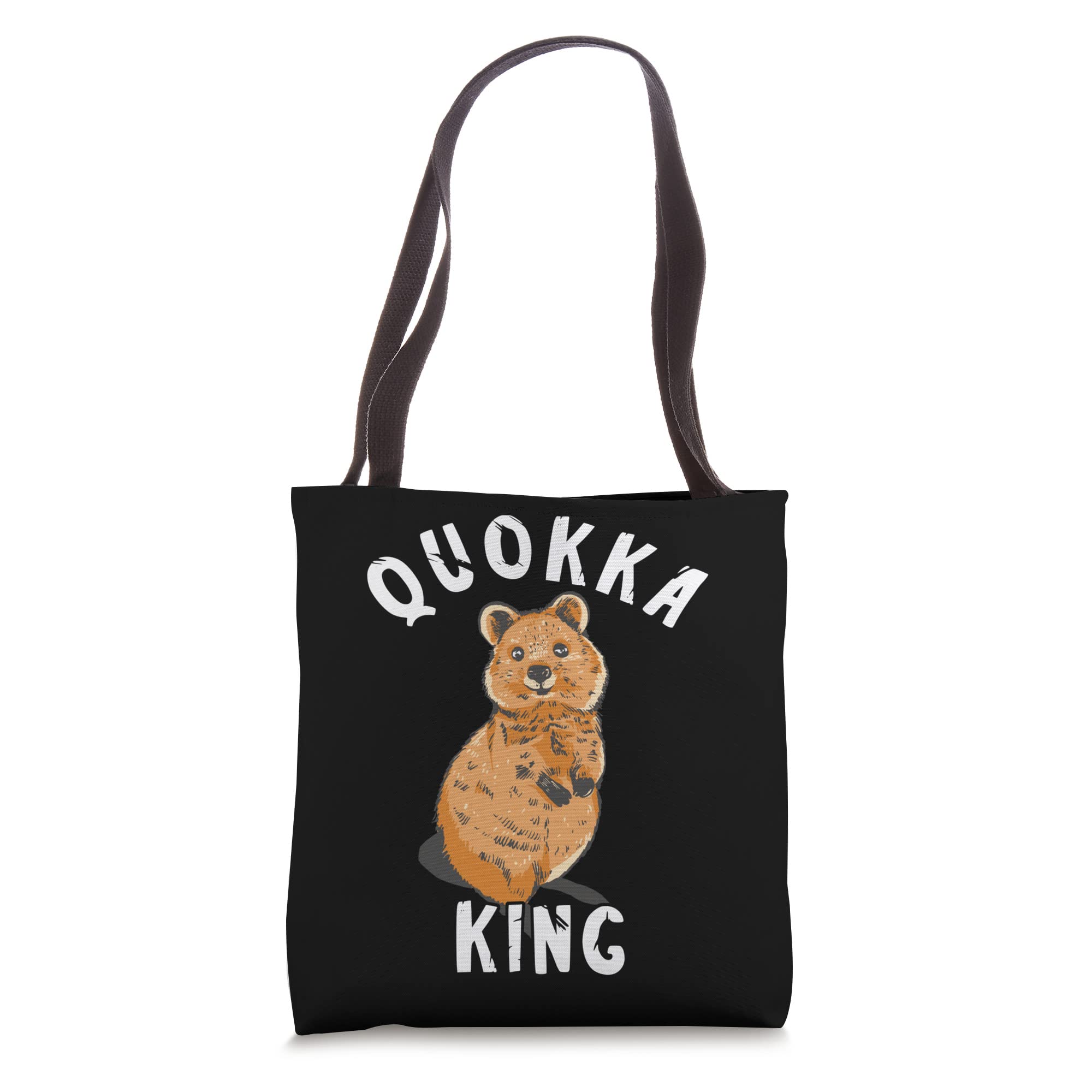 Quokka King Wildlife Aussie Western Australian Quokka Animal Tote Bag