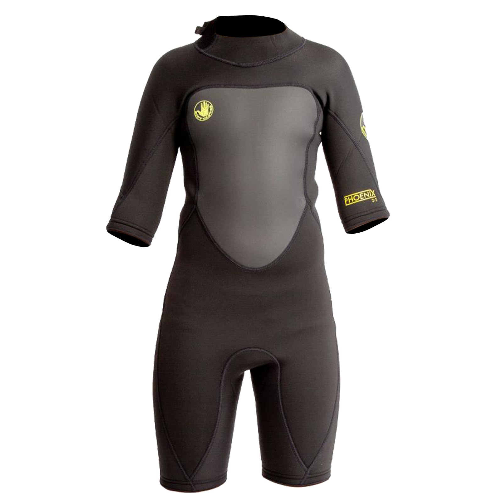 Body Glove Phoenix 2mm Kids Wetsuit for Boys Girls, Neoprene Back-Zip Short Sleeve Springsuit, Size (8-16), Keep Warm in Cold Water for Water Sports