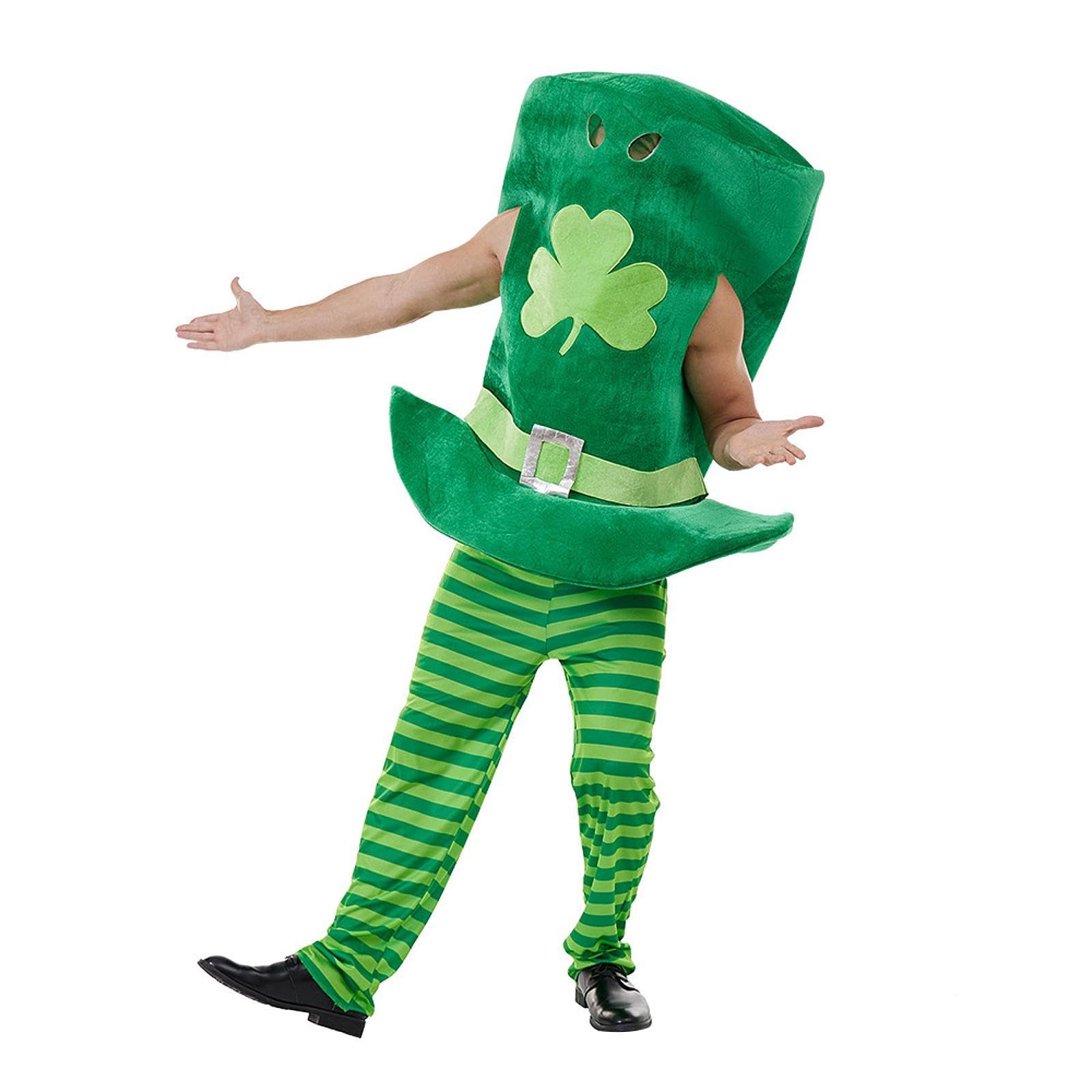 Colaxi Saint Patrick Costume Set Creative Gift Costume Accessory for Celebration