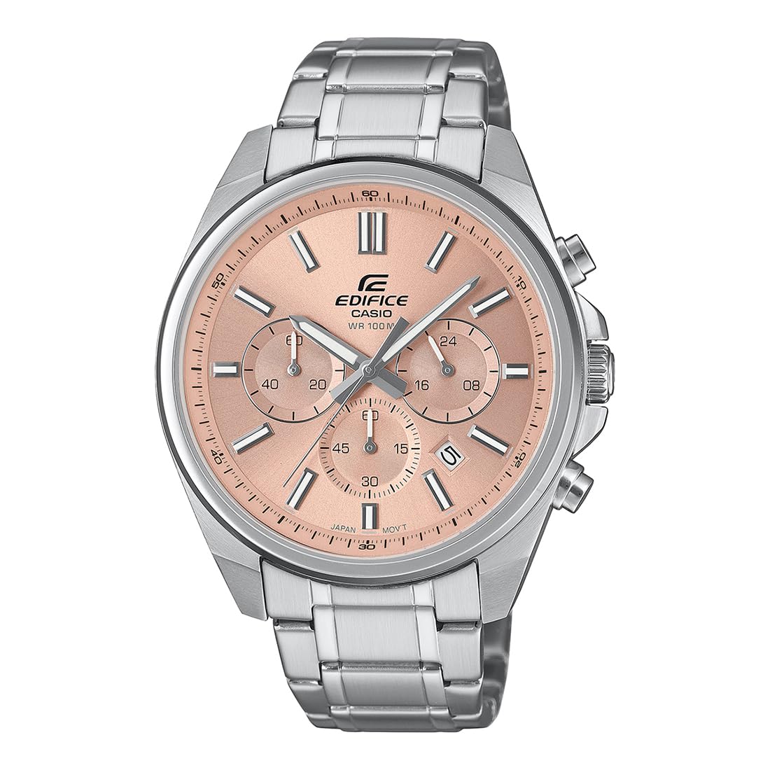 casio Edifice EFV-650D-4AVUDF Analog Peach Dial Men (ED660)-picture-51
