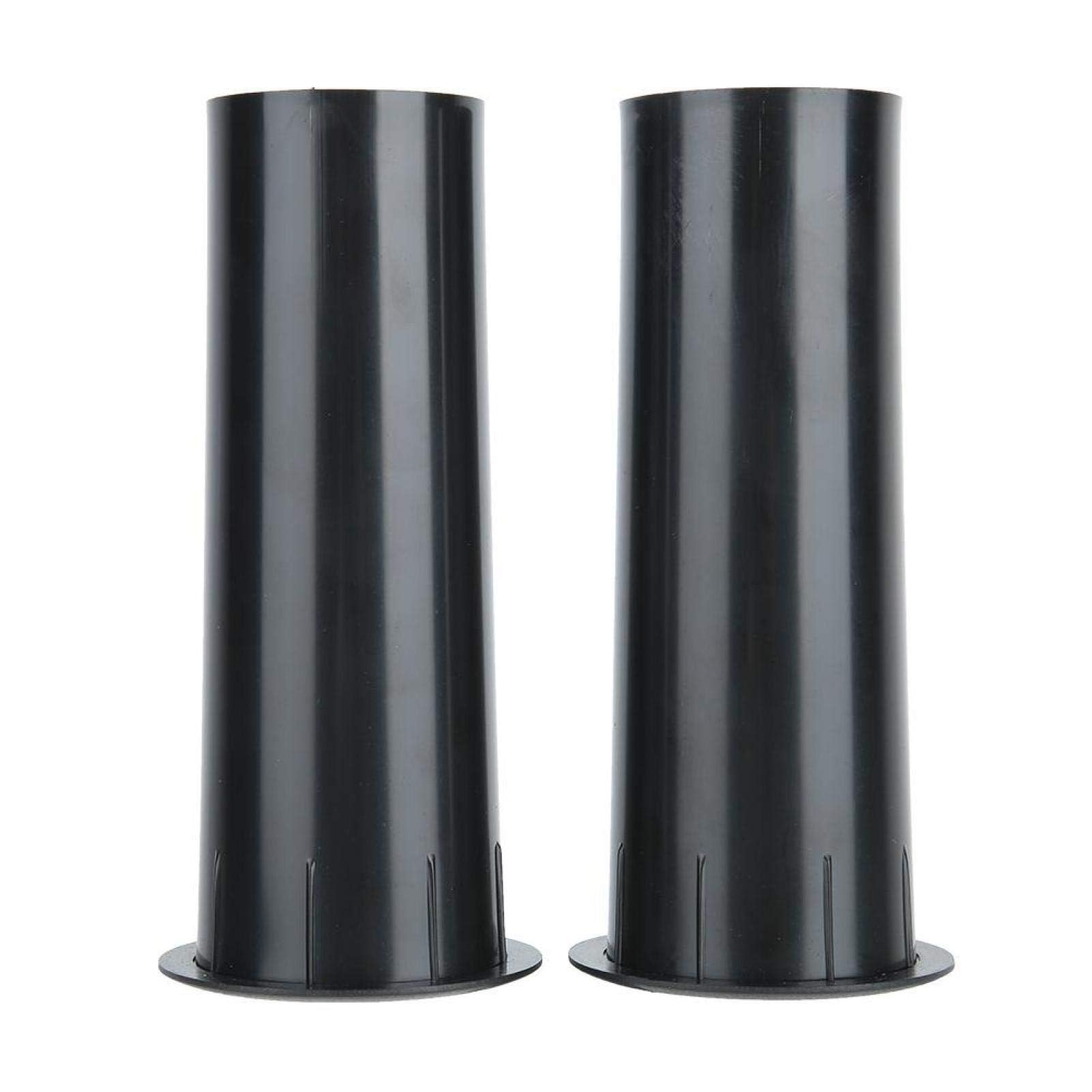 Agatige Tubo Porta Altoparlante 50 mm 2 Pezzi Altoparlante a Parete Interna Liscia in Plastica ABS per 4-6 Pollici