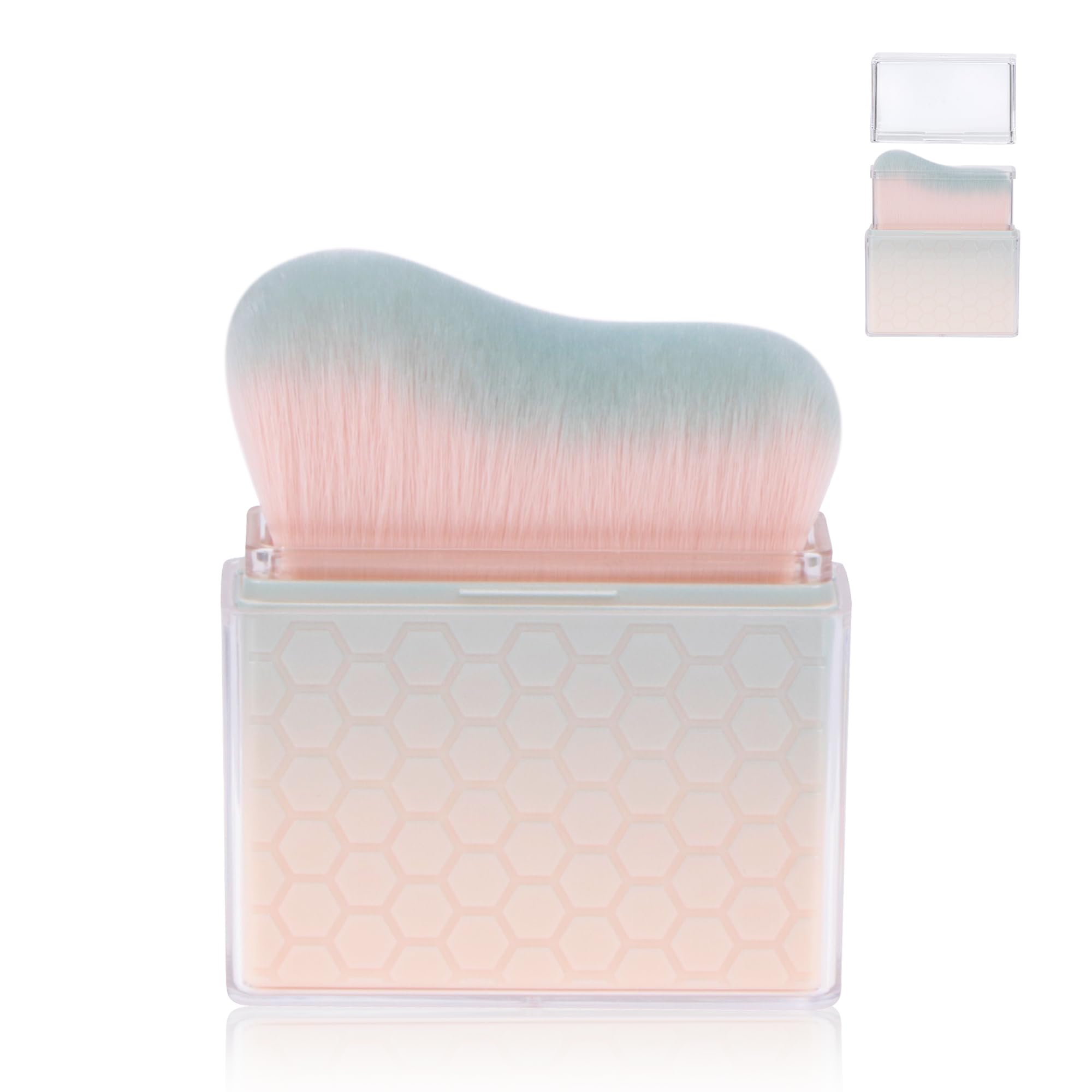 Sunscreen Applicator-Sunblock Brush for Face and Body, Sun Lotion/Cream Self Tanner,Bronzer Self Tan Applicator, Kabuki Brush For Application with