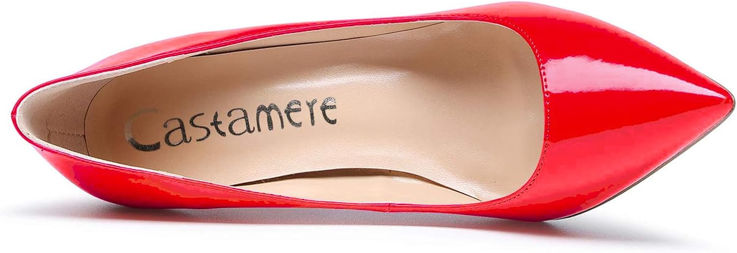 Castamere Womens High Heels Pointed-Toe Slip-on Stilettos Pumps 4Inch Heel Shoes - Image 4