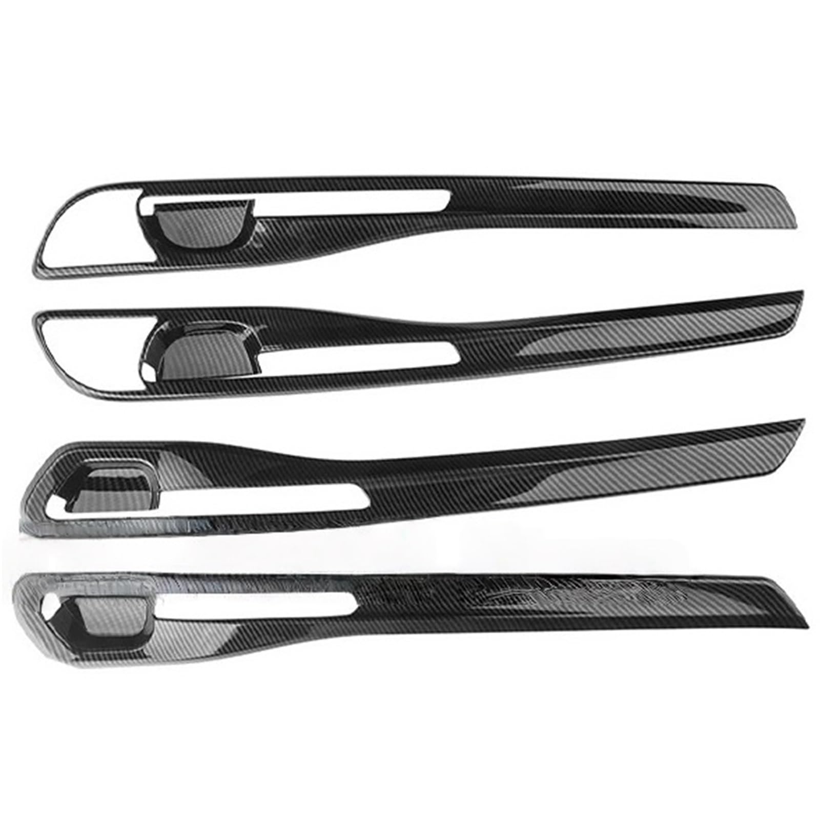 BQWYEDPL Fit for Kia Fit for Seltos 2021-2025 Car Inside Door Handle Bowl Cover Trim Inner LHD Car Door Latch Handle(B)