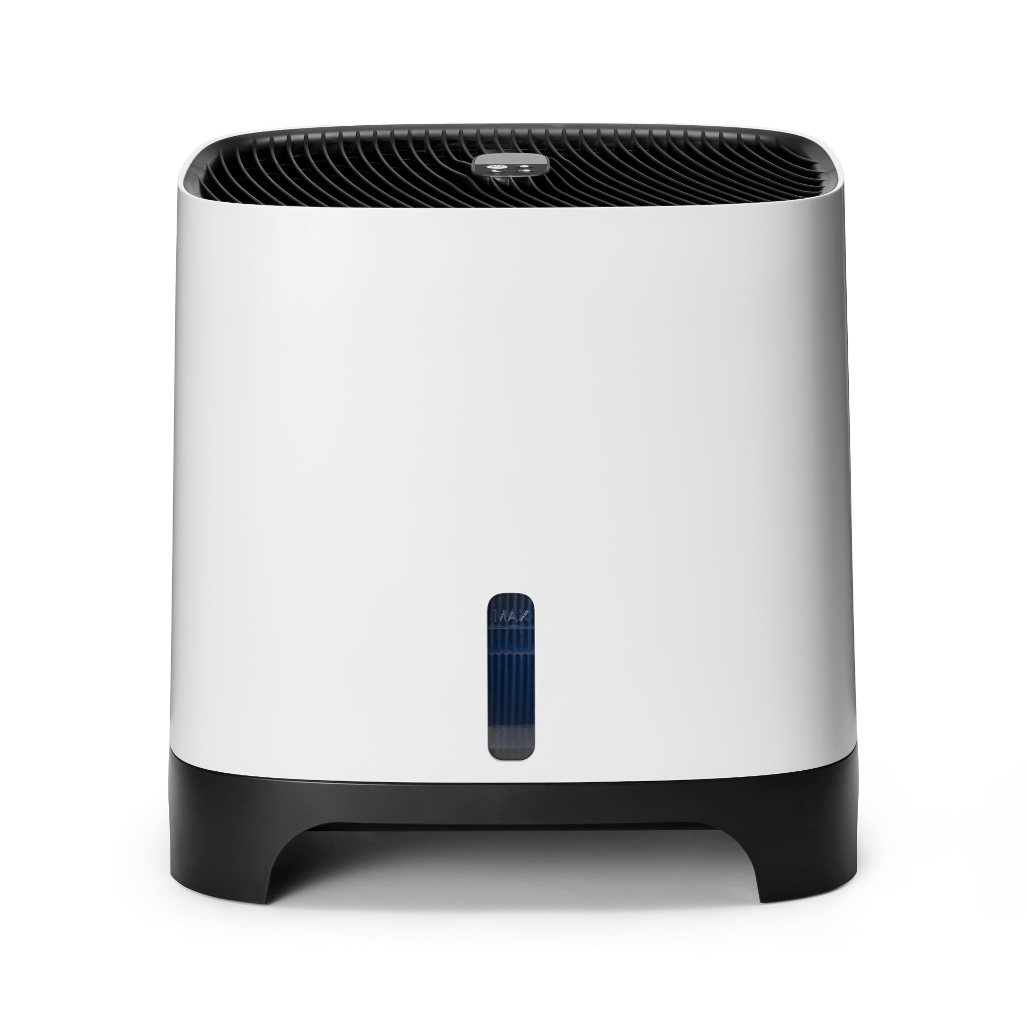Meaco Armin - Humidificador evaporativo para habitaciones de 89 m2, depósito grande de 4,7 l, para agua blanda y dura, aire puro y perfectamente humidificado, sin residuos blancos, alto rendimiento