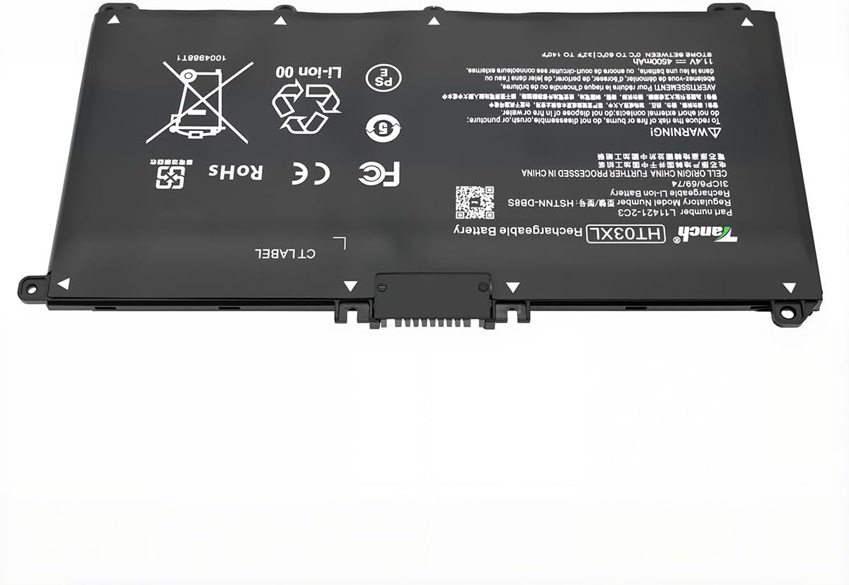Genuine Battery HT03XL L11421-542 L11421-422 L11119-855 L11421-2C2 920070-855 920046-421 HT03041XL HSTNN-LB8M HSTNN-DB8R Replacement for Hp Pavillion X360 14m-dh0001 dx 15-dw0043dx 14-dq0011dx 250 G7