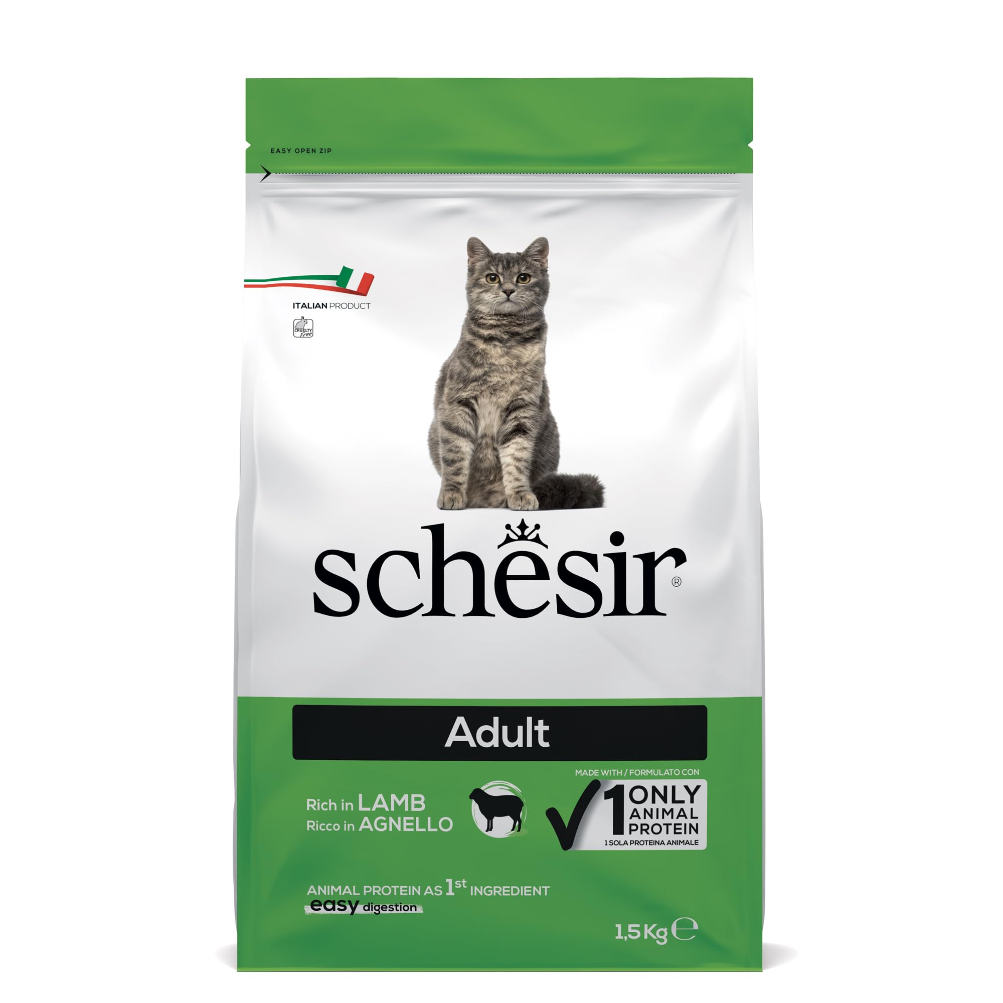 whitebridge pet brands srl Schesir Gatto Maintenance Adulto Agnello 1,5 Kg