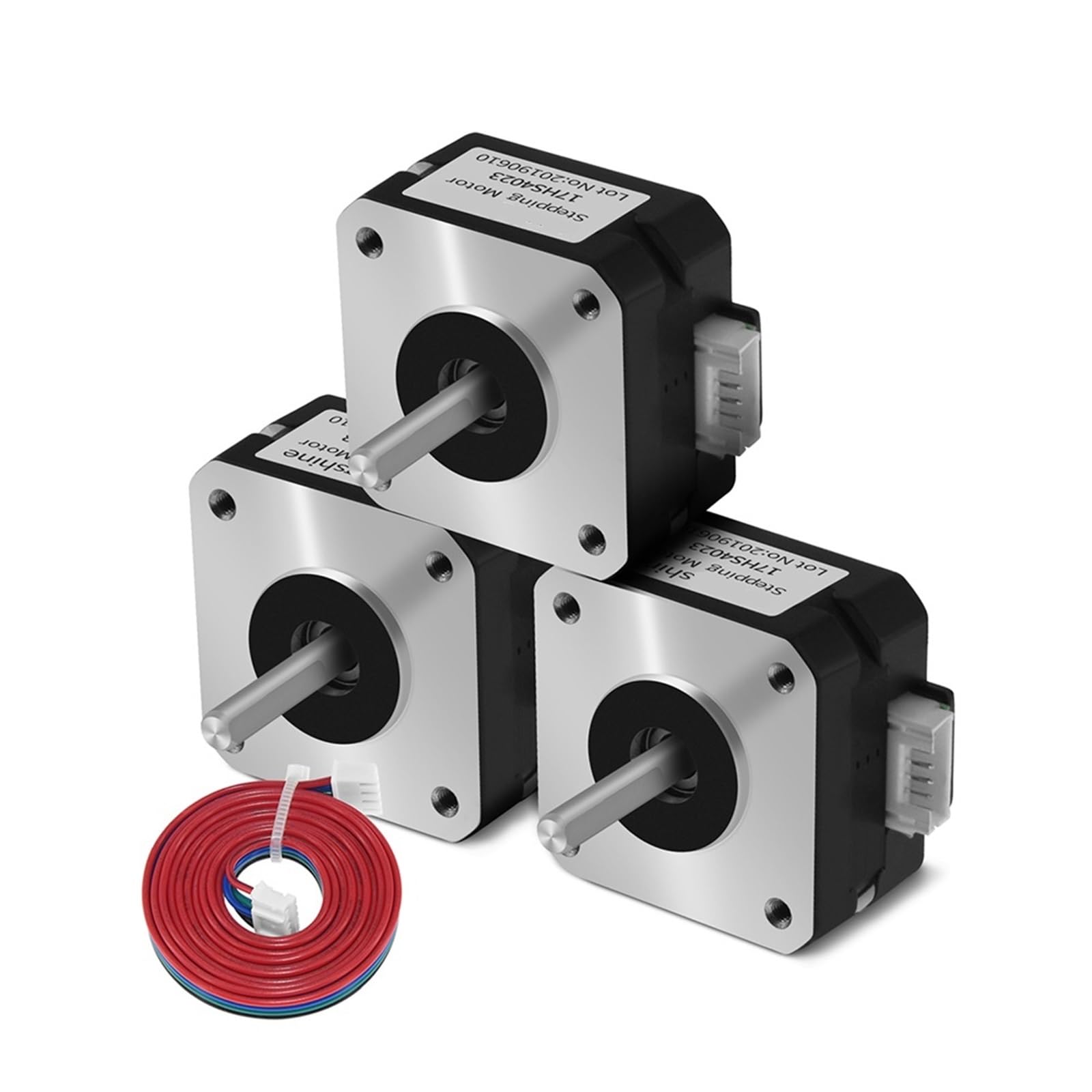 Nema17 17HS4023 Stepper Motor for Titan Extruder 4-Lead Nema 42 Motor 12V/24V 3D Printer Motor for Extruder 3D Printer Parts(with Dupont,5)