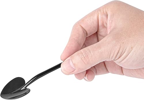 Miniatura 9 de Cucharas de corazón de 3.5 x 1.25 pulgadas, 100 mini cucharas desechables de plástico en forma de corazón, para postres, cucharas de degustación de