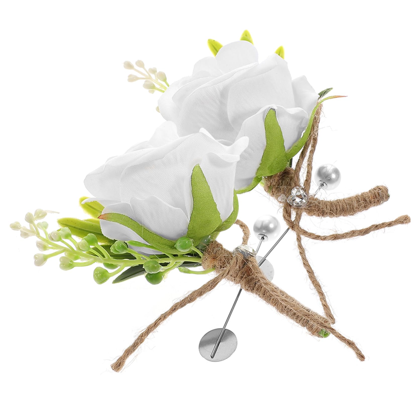 10pezzi Boutonniere Per Matrimonio Corsage Di Artificiali Eleganti Per Sposi e Sposi Decorazione Per Cerimonie e Feste Romantico Per Eventi Speciali