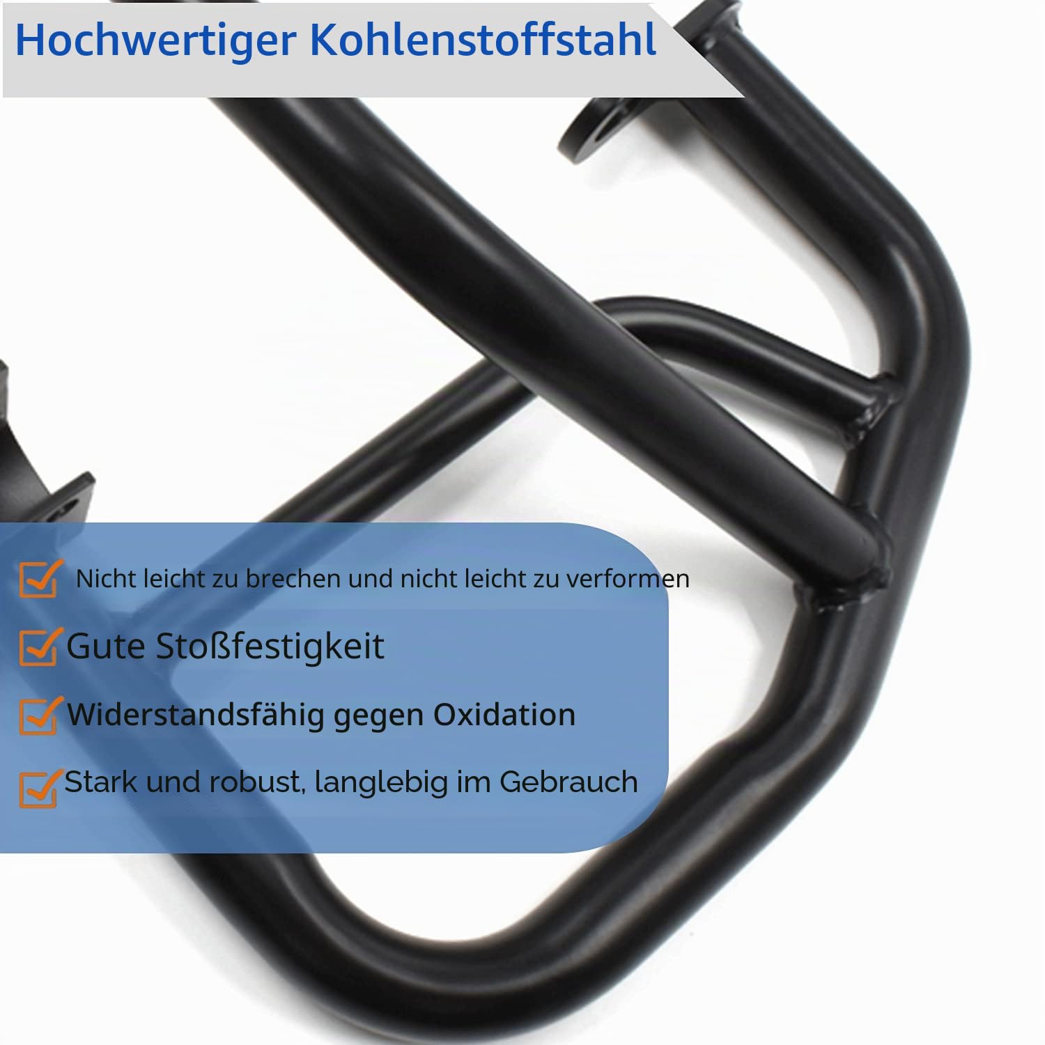 Motor Schutz Crash Bar Stoßstange Rahmen Schutz Compatible with Rebel 500 Rebel 300 CMX 300 500 CMX300 CMX500 Rebel 500 2017 2018 2019 2020 2021 2022 2023 2024