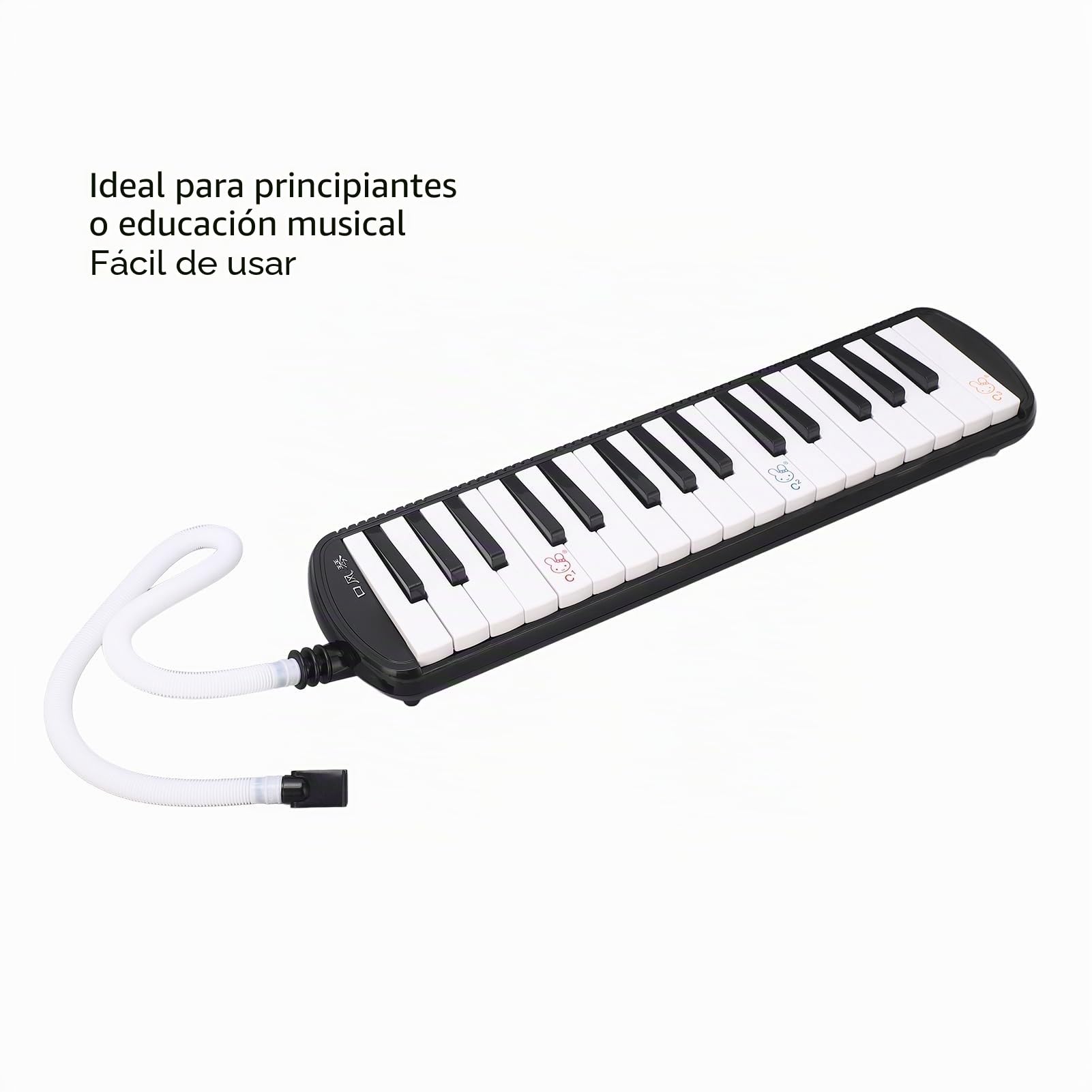 Melodica Portable para principiantes o amantes de la melódica(black)