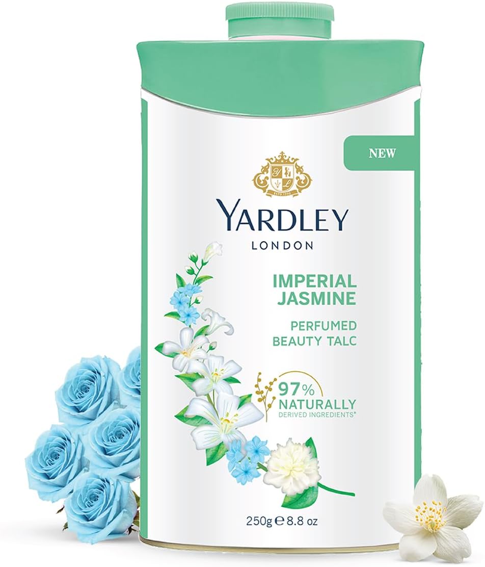 Yardley - London Imperial Jasmine Perfumed Talc for Women,250g