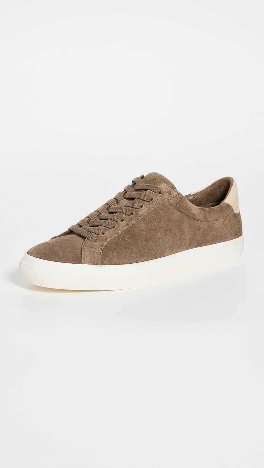 Vince Men's Fulton Suede Sneakers, Flint, 10.5 Medium US - Image 2