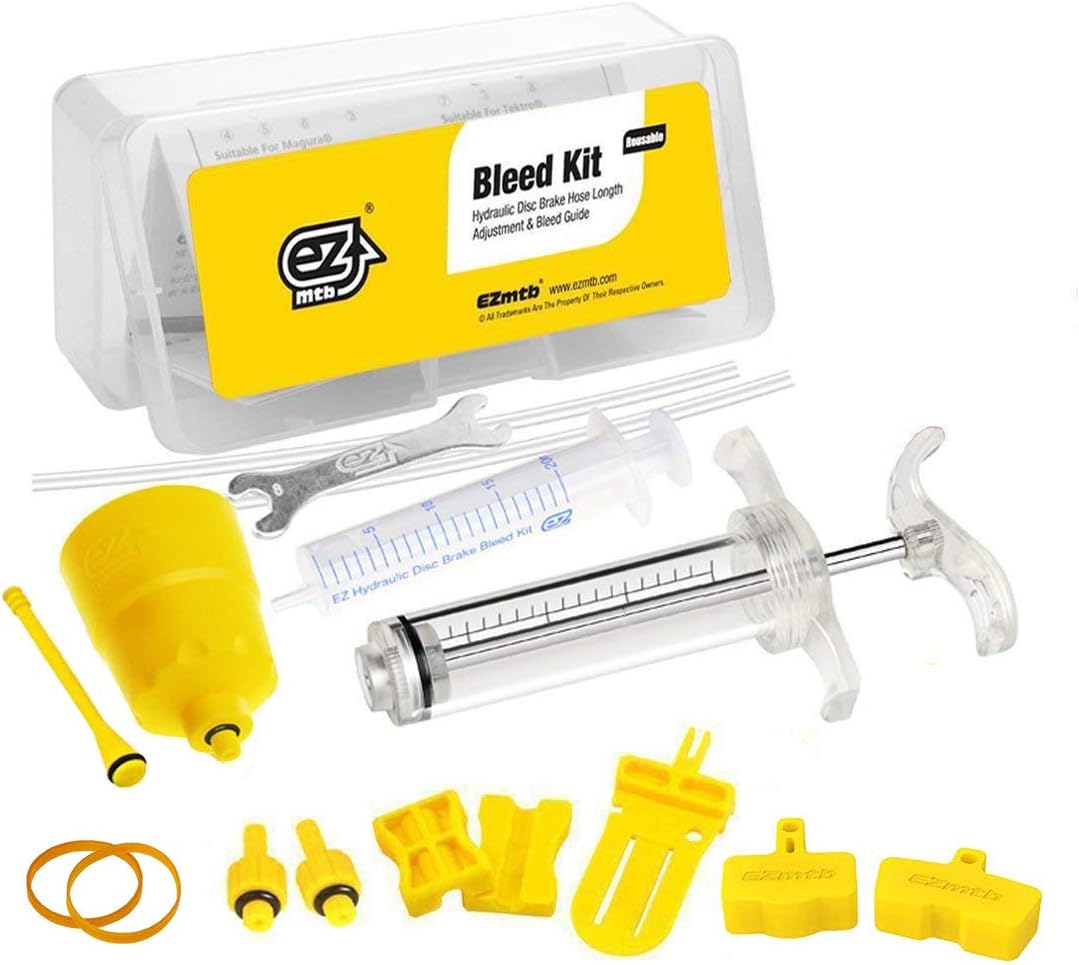 Revmega Bleeder Hydraulic Disc Brake Bleed Kit Tool for Shimano - Mineral Fluid Not Included