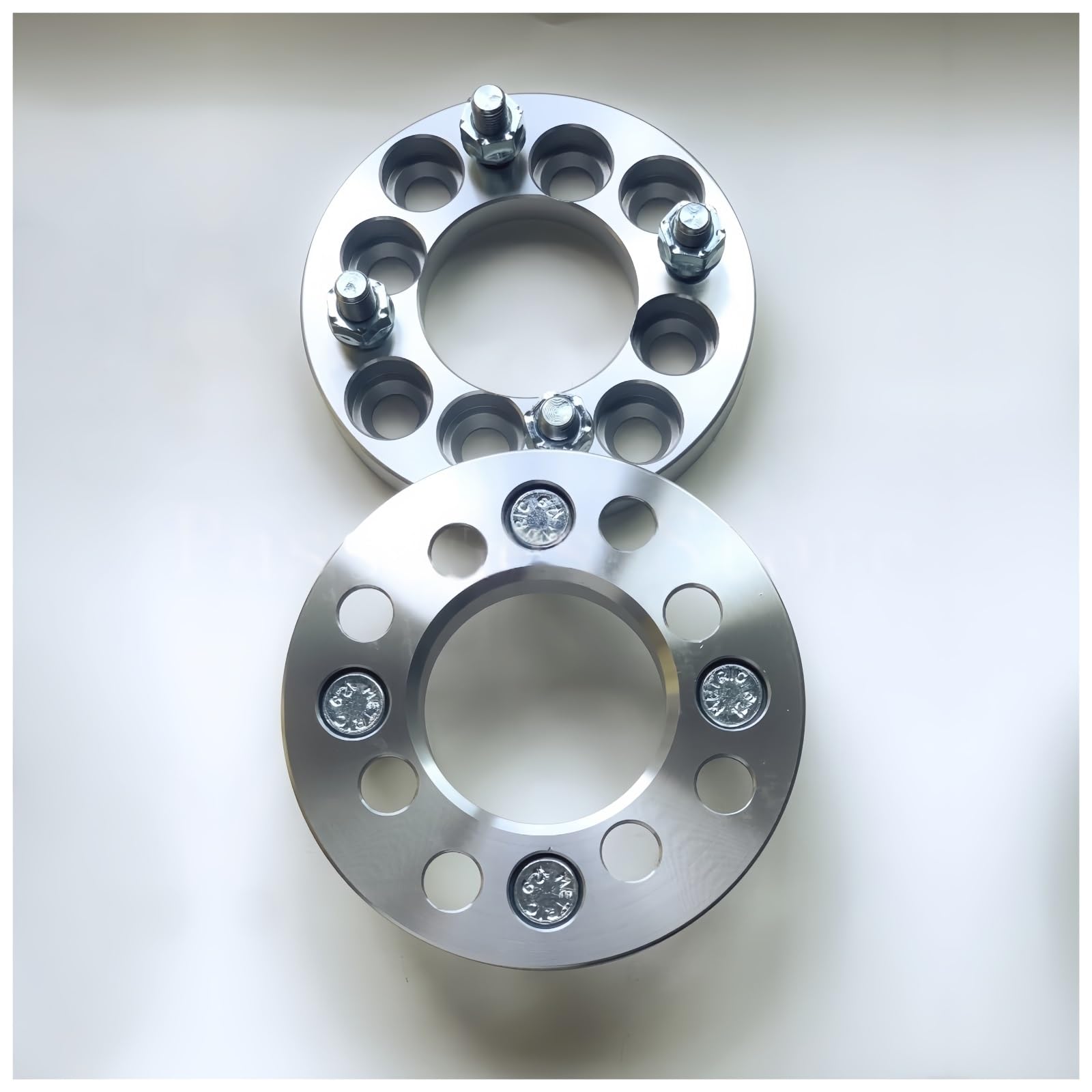 2 adattatori per ruote convertibili da 15 mm PCD 4x100/4x114,3 a 4x108 CB perni con alette 71 M12x1,5