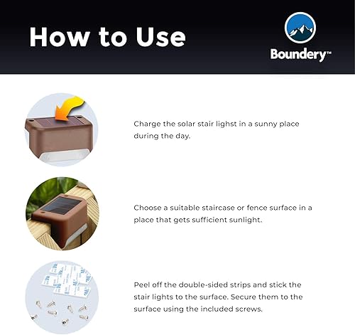 Miniatura 5 de Luces solares LED de alta calidad, impermeables, para decoración de cubierta y vallas, luces solares para exteriores, para terraza, muelle,