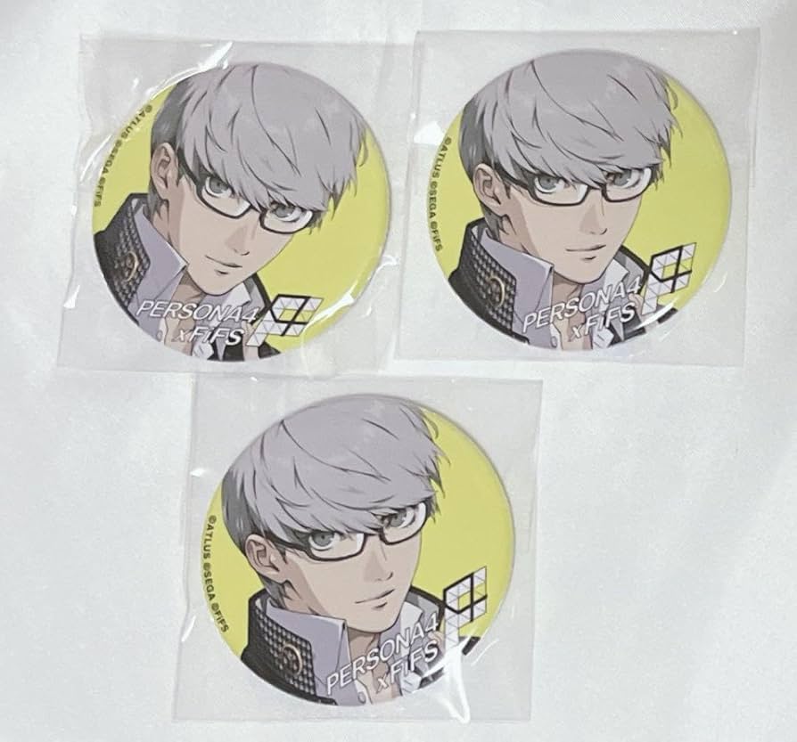 6個セット】ペルソナFiFSFiFS主人公缶バッジシークレット