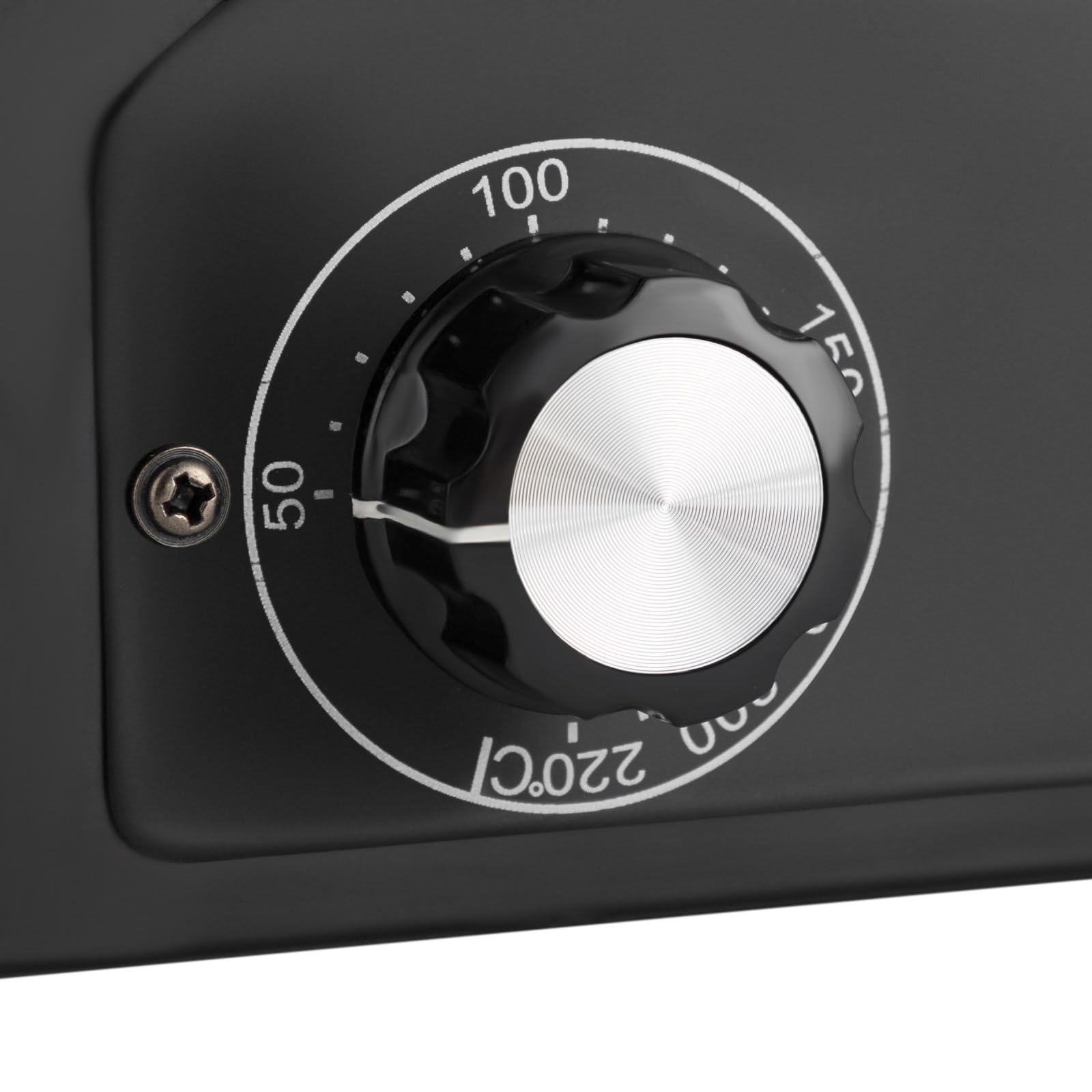 Stérilisateur à air chaud, 300W 1.5L Stérilisateur, 50-220°C Désinfection par Stérilisateur à Air Chaud avec Minuterie et Voyant Lumineux pour Salon Coiffure (noir)