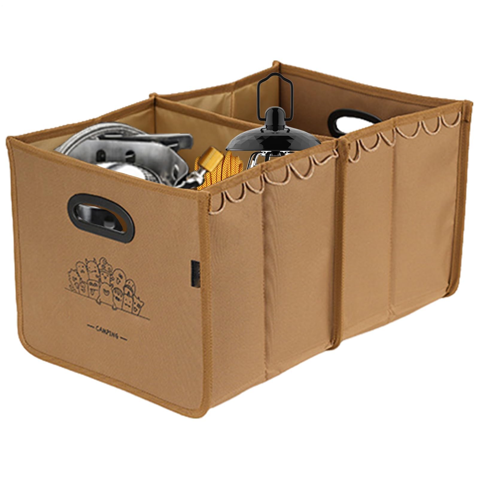 Boîtes de rangement pour le camping, grandes capacités de rangement portables pour l'alpinisme | Boîte de cuisine, pour le linge, les vêtements, les jouets, les friandises, les serviettes de plage, l