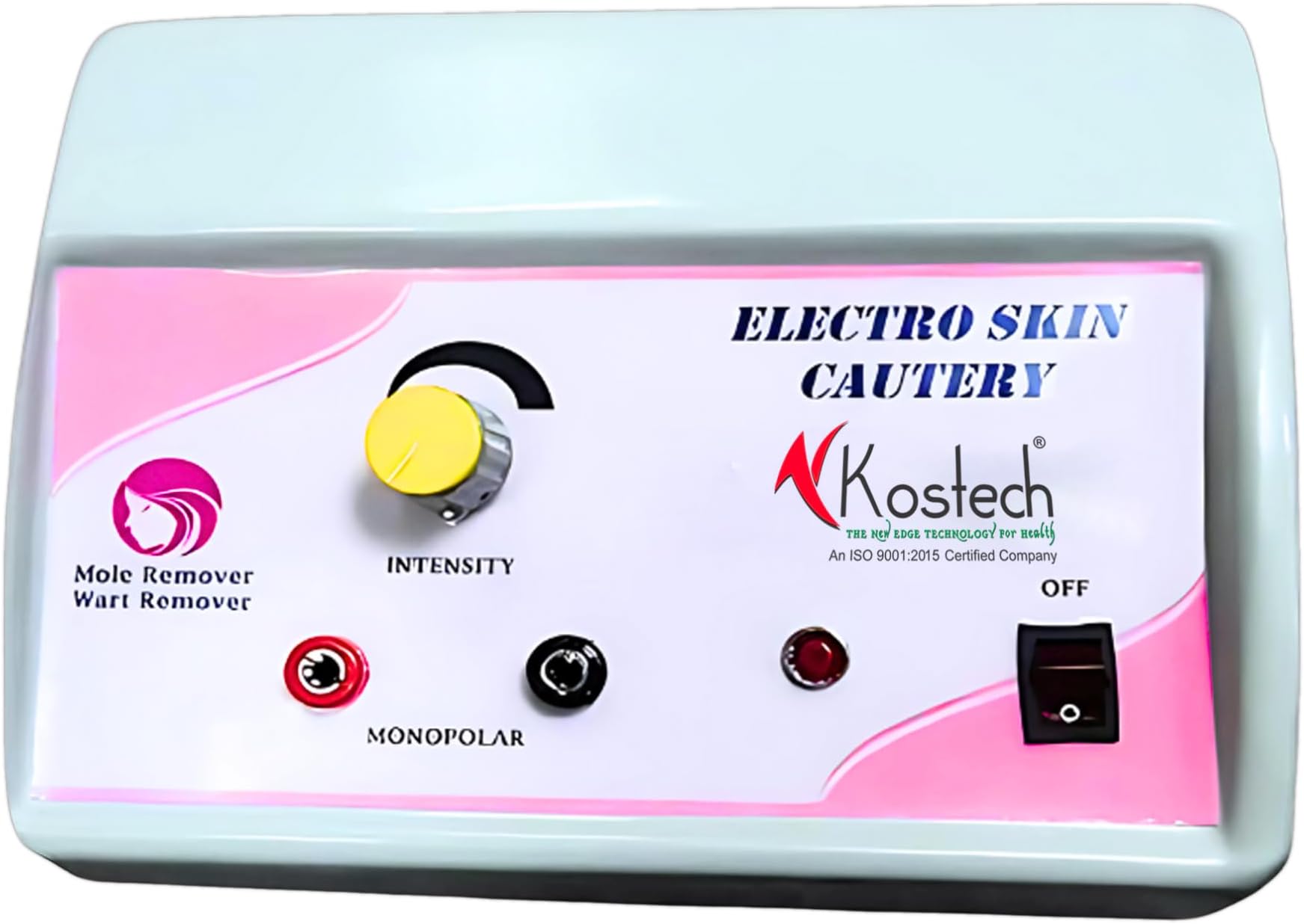 Kostech Electro Skin Cautery Machine | Mole and Wart Remover | Portable Electric Cautery for Skin Tag Removal | Professional Electro Skin Cautery Unit for Mole, Wart, and Skin Tag Removal - Home Use or Salon