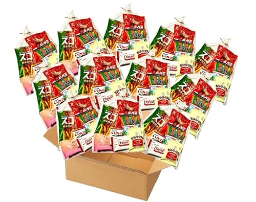 【ランダム 7種類×12セット】お菓子 詰め合わせ 袋詰め ラッピング済み プチギフト パーティー イベント プレゼント 子供会 景品 ノベルティ 会社 企業 お配り用お菓子 来場者プレゼント お祭り 行事 社内イベント 地域イベント