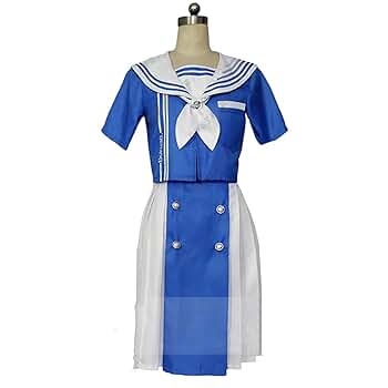 青いセーラー服コスプレ衣装 女M Amazon.co.jp: [ユーアズコス] Z 僕が見たかった青空 デビュー
