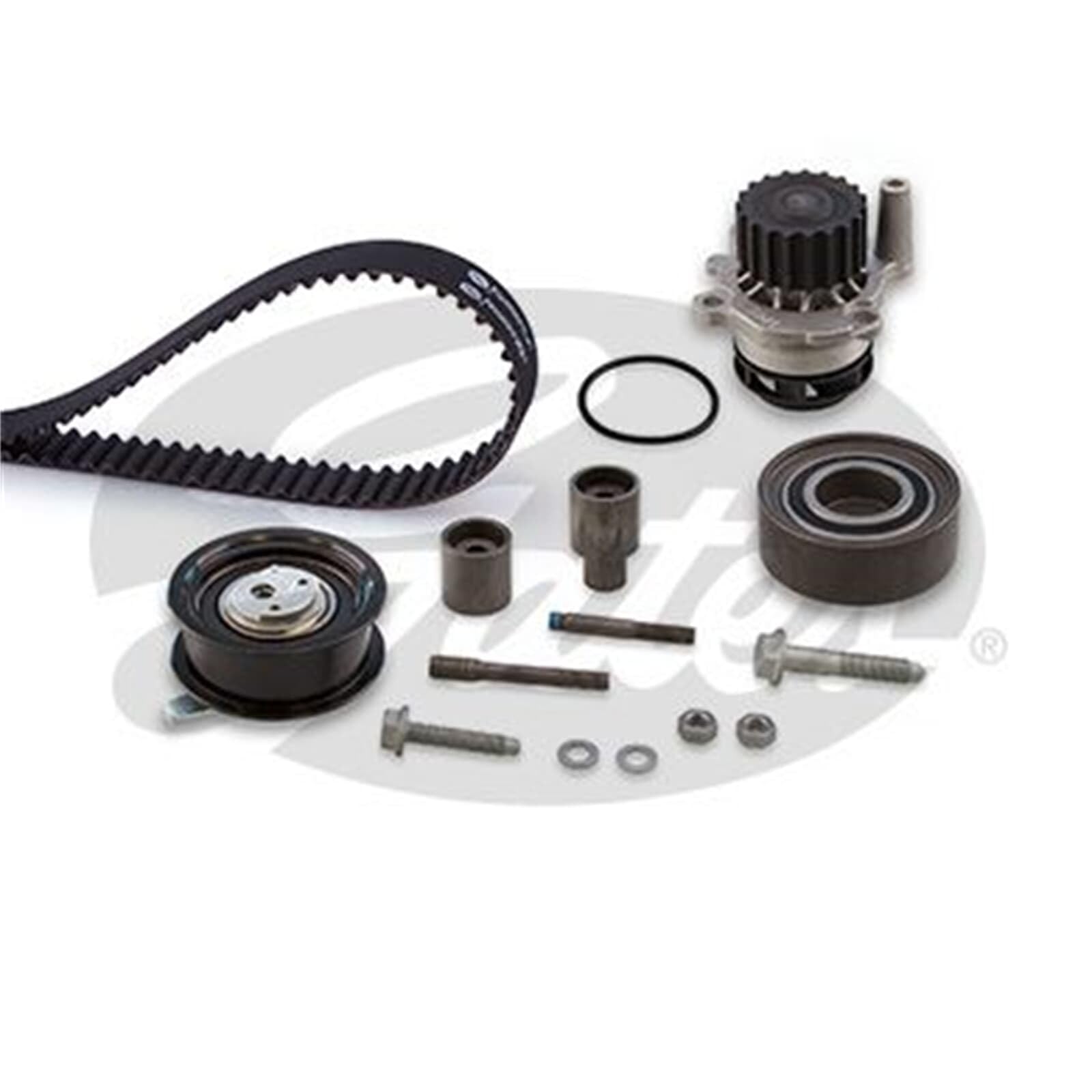 GATES KP15559XS-1 Kit cinghia distribuzione pompa acqua N° denti: 141 25 mm con pompa acqua Compatibilità con VW Golf 4 Hatchback 1J1 New Beetle Hatchback 9C1, 1C1, AUDI A3 Hatchback 8L1, SEAT | Compatibile con: AUDI A3, SEAT CORDOBA, CORDOBA Vario, IBIZA
