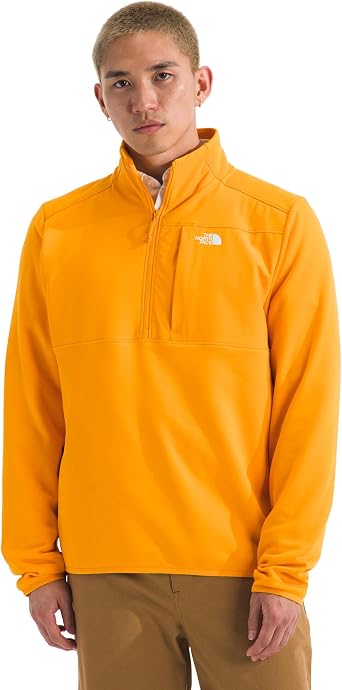 THE NORTH FACE Mens TNF Performance Fleece 1/4 Zip Jacket | Lightweight Pullover With Secure Zip Chest Pocket